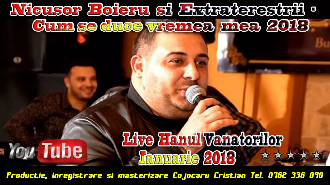 Nicusor Boieru si Orchestra Extraterestrii - Ieri Am Fost Sarac Azi Domn 2018 (Hanul Vanatorilor)