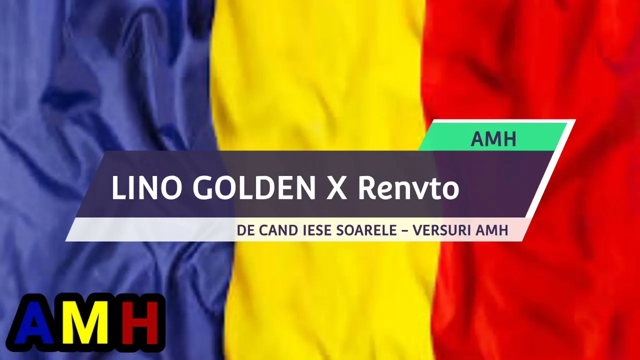 LINO GOLDEN x RENVTO - De Cand Iese Soarele (Original Radio Edit)