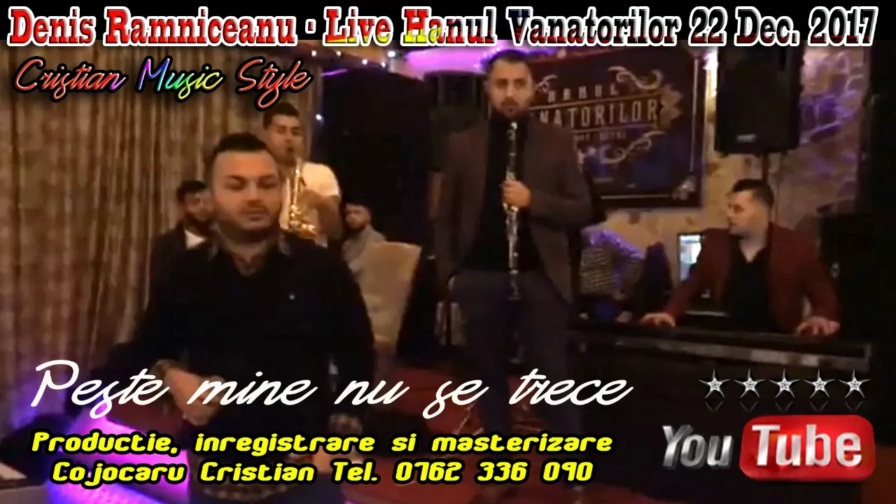 DENIS RAMNICEANU - PESTE MINE NU SE TRECE 2017 (LIVE HANUL VANATORILOR)