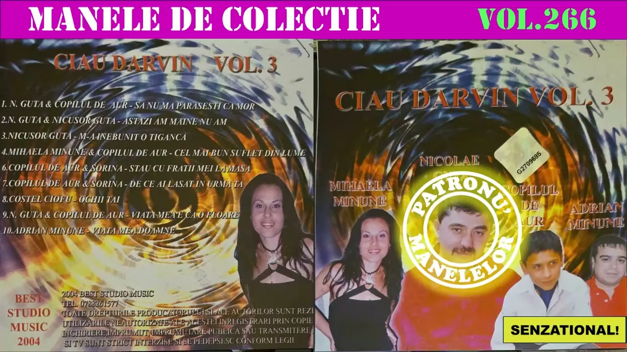 Manele vechi de colectie - Ciau Darwin vol.3 (2004)