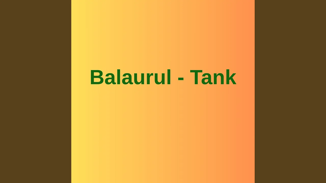 BALAURUL - TANK (Originala 2019 )(Parodie)