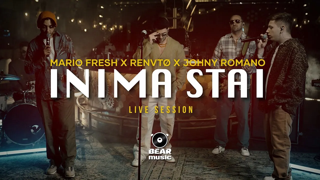 Mario Fresh x RENVTO x Johny Romano - Inima Stai (Live Session)