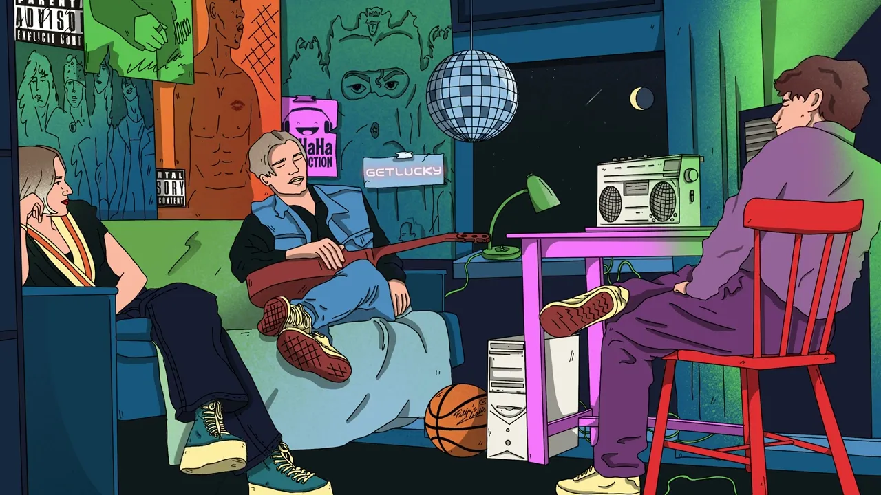 Get Lucky x Smiley - Mai mult de-o viata Remix