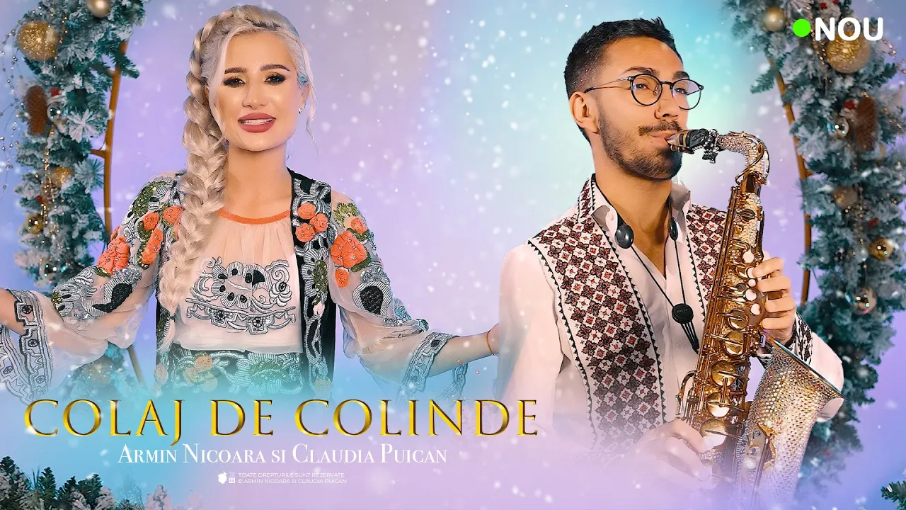Claudia Puican si Armin Nicoara - Deschide maicuta poarta - Colaj Colinde Noi