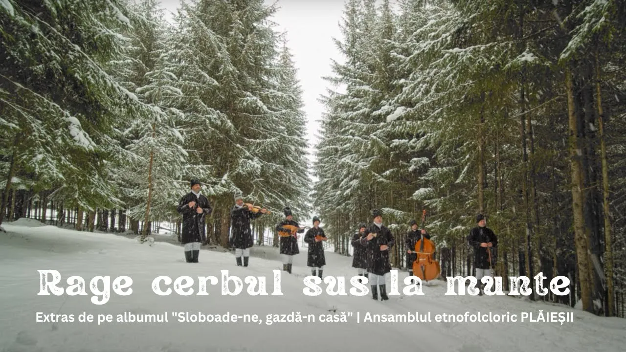 Ansamblul etnofolcloric Plaiesii - Rage cerbul sus la munte