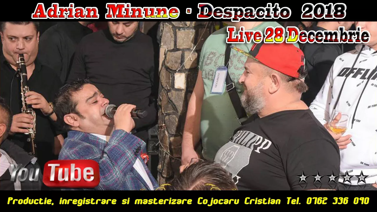 ADRIAN MINUNE - DESPACITO 2018 (LIVE HANUL VANATORILOR)