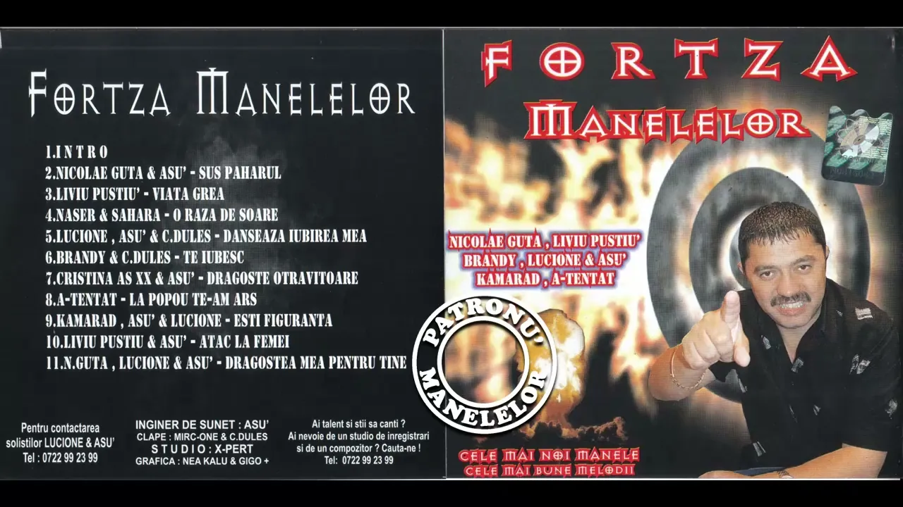 Fortza Manelelor (2005)(Varianta CD)
