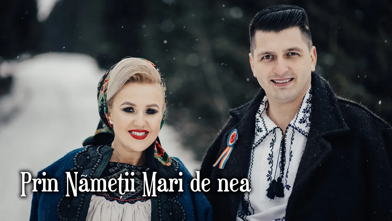 Mihai Sicoe si Adina Popovici - Prin nametii mari de nea (Colind)