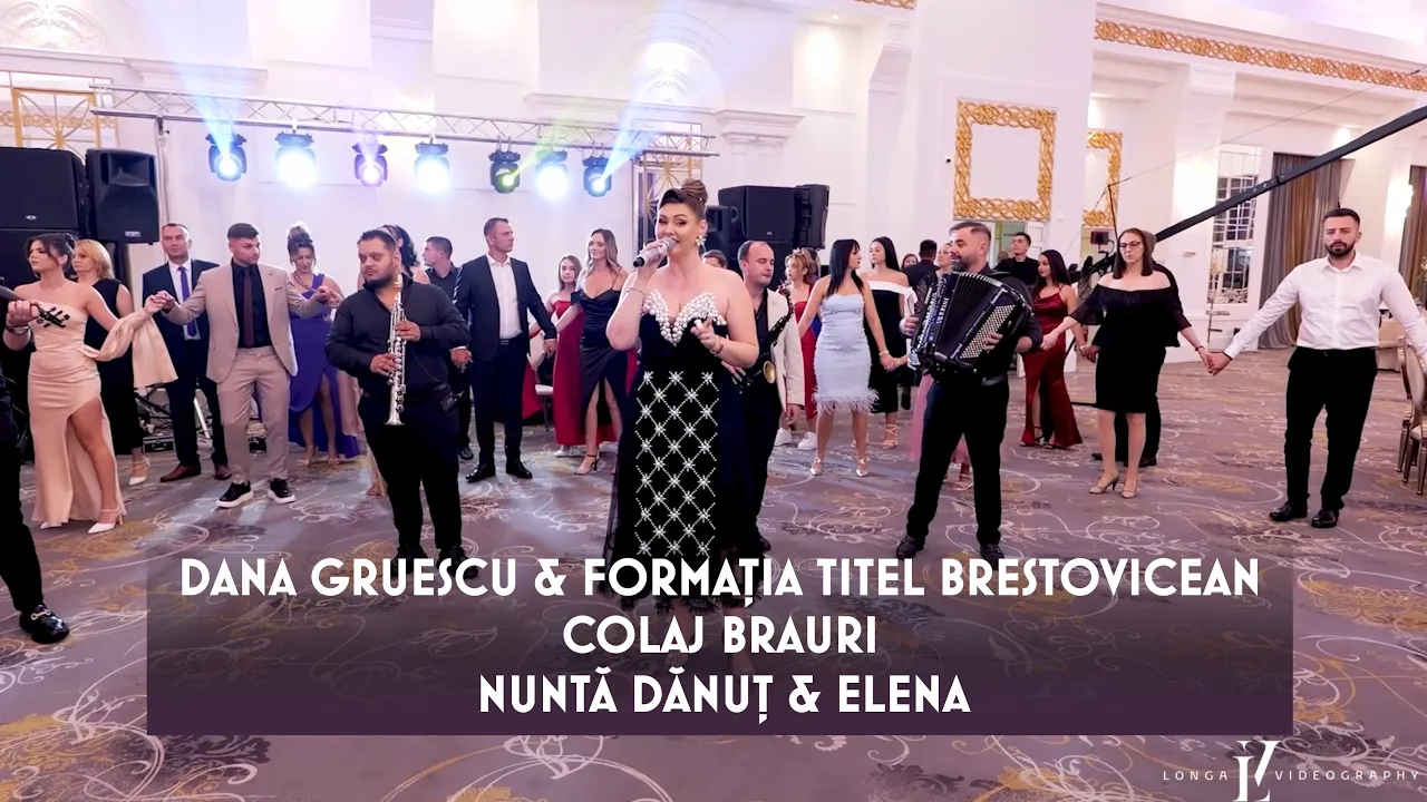 Dana Gruescu & Formatia Titel Brestovicean - Colaj Brauri LIVE